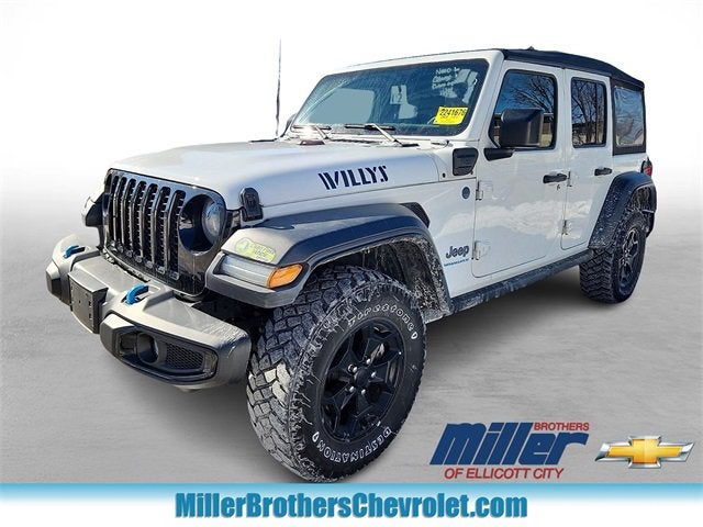 2023 Jeep Wrangler 4xe BLACK