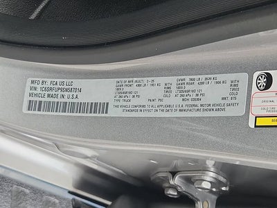 2025 RAM 1500 Base