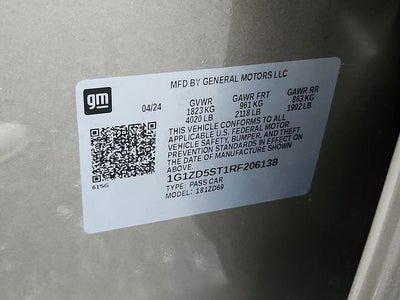 2024 Chevrolet Malibu 1LT