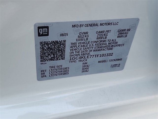 2026 Chevrolet Silverado 2500 HD WT