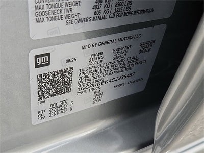 2025 Chevrolet Silverado 1500 LT (2FL)