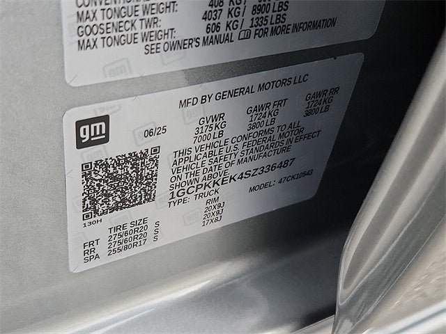 2025 Chevrolet Silverado 1500 LT (2FL)