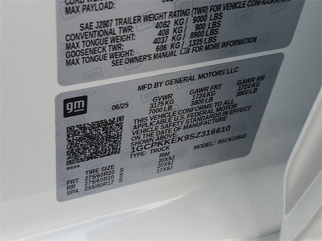 2025 Chevrolet Silverado 1500 LT (2FL)