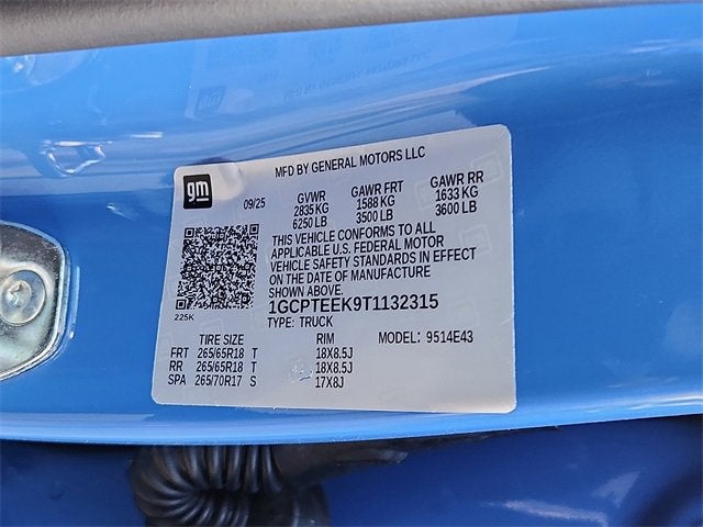 2026 Chevrolet Colorado Trail Boss