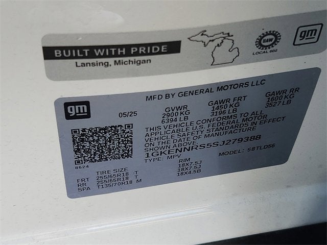 2025 GMC Acadia Elevation