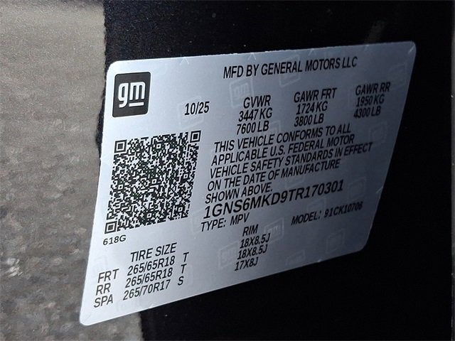 2026 Chevrolet Tahoe LS