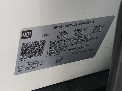 2022 Chevrolet Suburban High Country