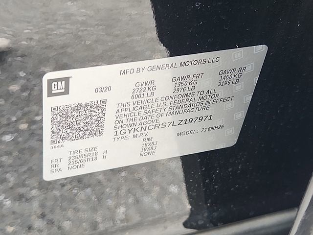 2020 Cadillac XT5 Premium Luxury