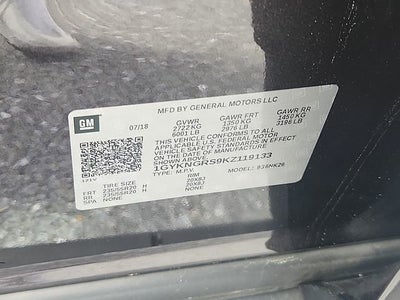 2019 Cadillac XT5 Platinum AWD