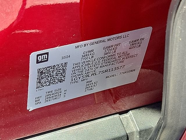 2025 Cadillac Escalade ESV Premium Luxury
