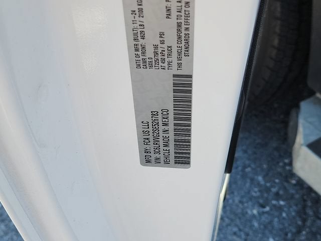 2025 RAM ProMaster Cargo Van Tradesman