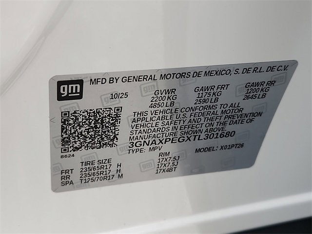 2026 Chevrolet Equinox LT