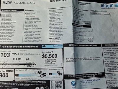 2025 Cadillac OPTIQ Sport 1