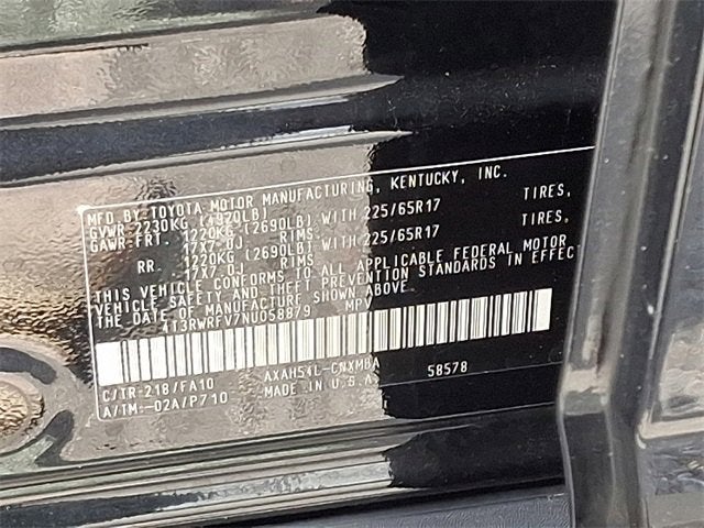 2022 Toyota RAV4 Hybrid XLE