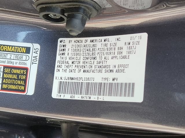 2015 Honda CR-V Touring