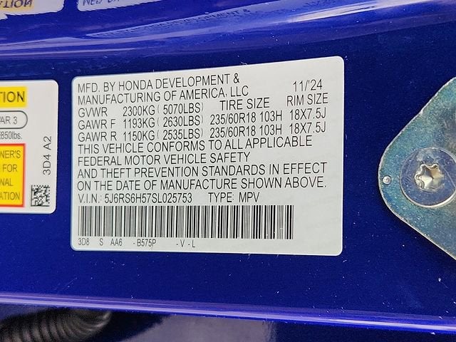 2025 Honda CR-V Hybrid Sport