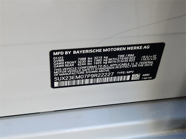 2023 BMW X7 xDrive40i