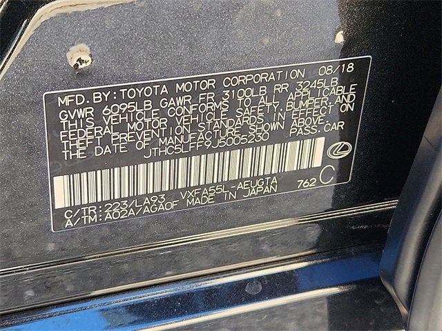 2018 Lexus LS LS 500