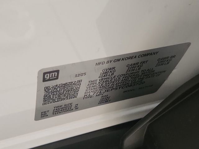 2026 Chevrolet Trax 2RS